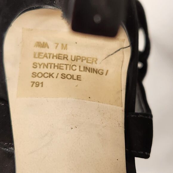 Steve Madden 'Ava' Sandal, Black Suede, Womens Size 7 M - Picture 9 of 15